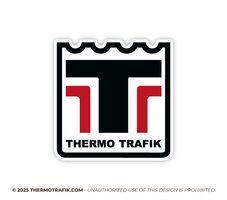 Thermo King sticker maar dan Thermo Trafik 