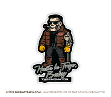 The Thermonator - hasta la Frigo baby sticker truck thermo trafik