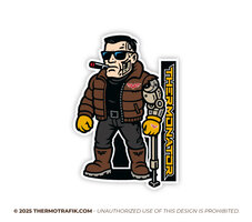 The thermonator - Thermo trafik aufkleber