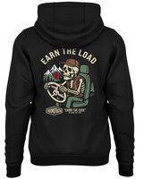 EARN THE LOAD - SKULL HOODIE THERMO TRAFIK
