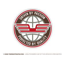 van den elsen thermo trafik logo sticker