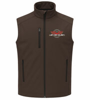 Bodywarmer van den elsen geborduurd. 
