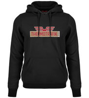zwarte trui hoodie Thermotrafik.com zwart witte opdruk en goedkoop