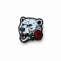 polar express pin polarbear pin