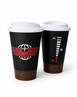 koffiemok, beker, mug insulated  for coffee, thermotrafik