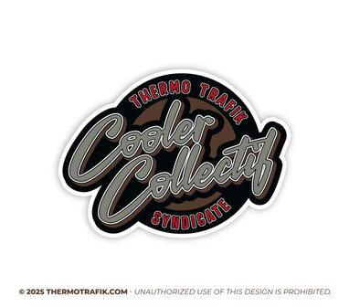 cooler collectif syndicate - sticker for trucks