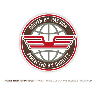 van den elsen thermo trafik logo sticker