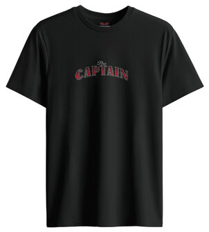 The Captain tshirt zwart