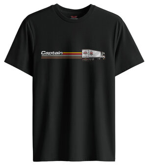 CAPTAIN's STRIPES TSHIRT MET SCANIA 