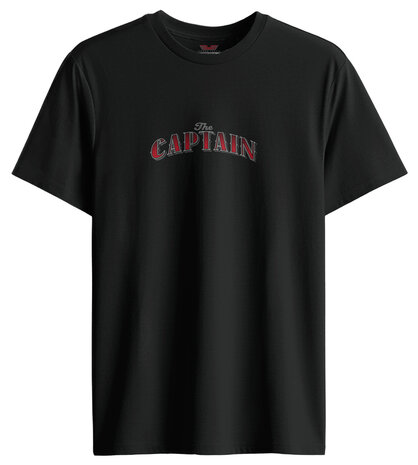 The Captain tshirt zwart