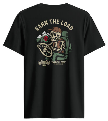 earn the load carry the code thsirt truck wit stuur