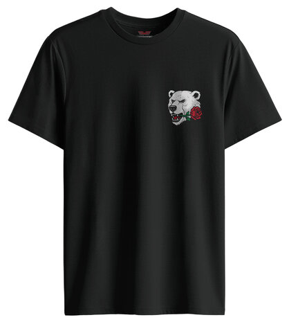 BLACK TSHIRT POLAR EXPRESS WITH POLAR BEAR