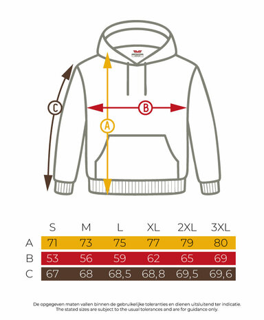 Born in Holland - HOODIE - ZWART