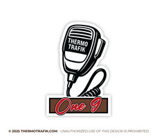 One 9 - FULL PRINT STICKER